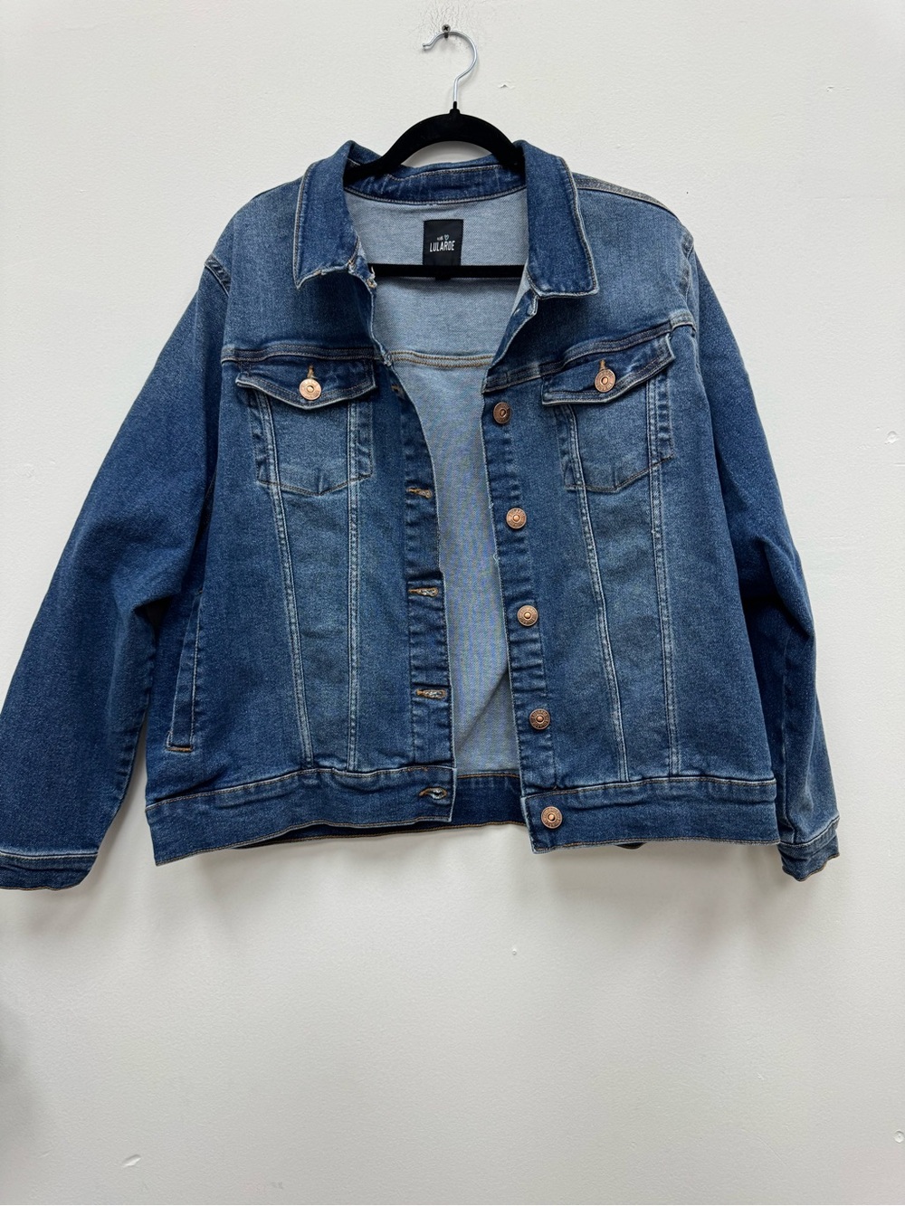 LuLaRoe Blue Denim Jean Jacket